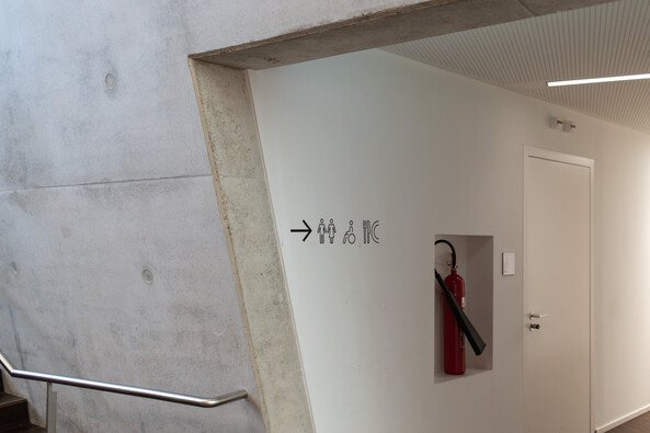 Signaletik Leitsystem Orientierungssystem Leuphana Lüneburg