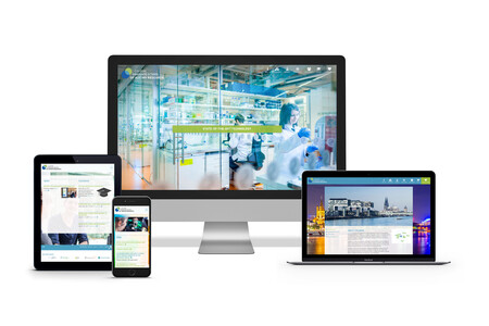 Websolutions für Ageing Grad School der Agentur Federmann und Kampcyzk design
