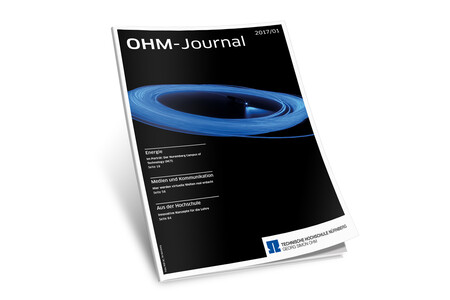 Design OHM-Journal der Agentur Federmann und Kampcyzk design