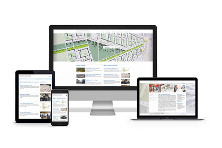 Websolutions für scheuvens + wachten plus der Agentur Federmann und Kampcyzk design