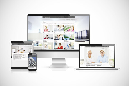 Websolutions für Schmitz.Reichard GmbH der Agentur Federmann und Kampcyzk design