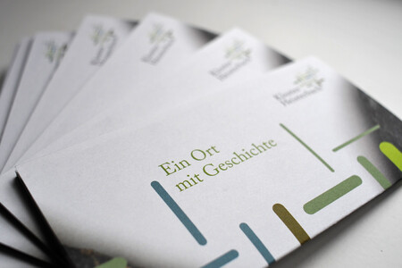 Printmedien für Klosterlandschaft Heisterbach der Agentur Federmann und Kampcyzk design